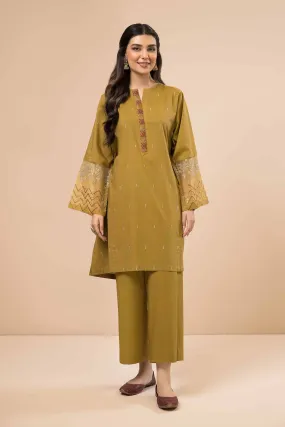 2 Piece - Embroidered Suit - PE23-27