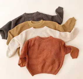 Baby Solid Color Sweater