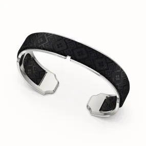 Bare Silk Cuff - Obsidian Black