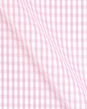 Canclini Argento Pink Check Shirt 3030.w111.0005.f03