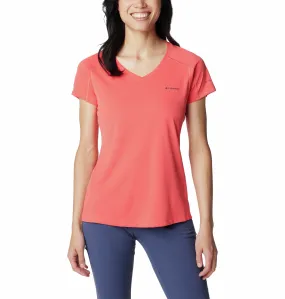 Columbia Zero Rules Short Sleeve Tee-CORAL