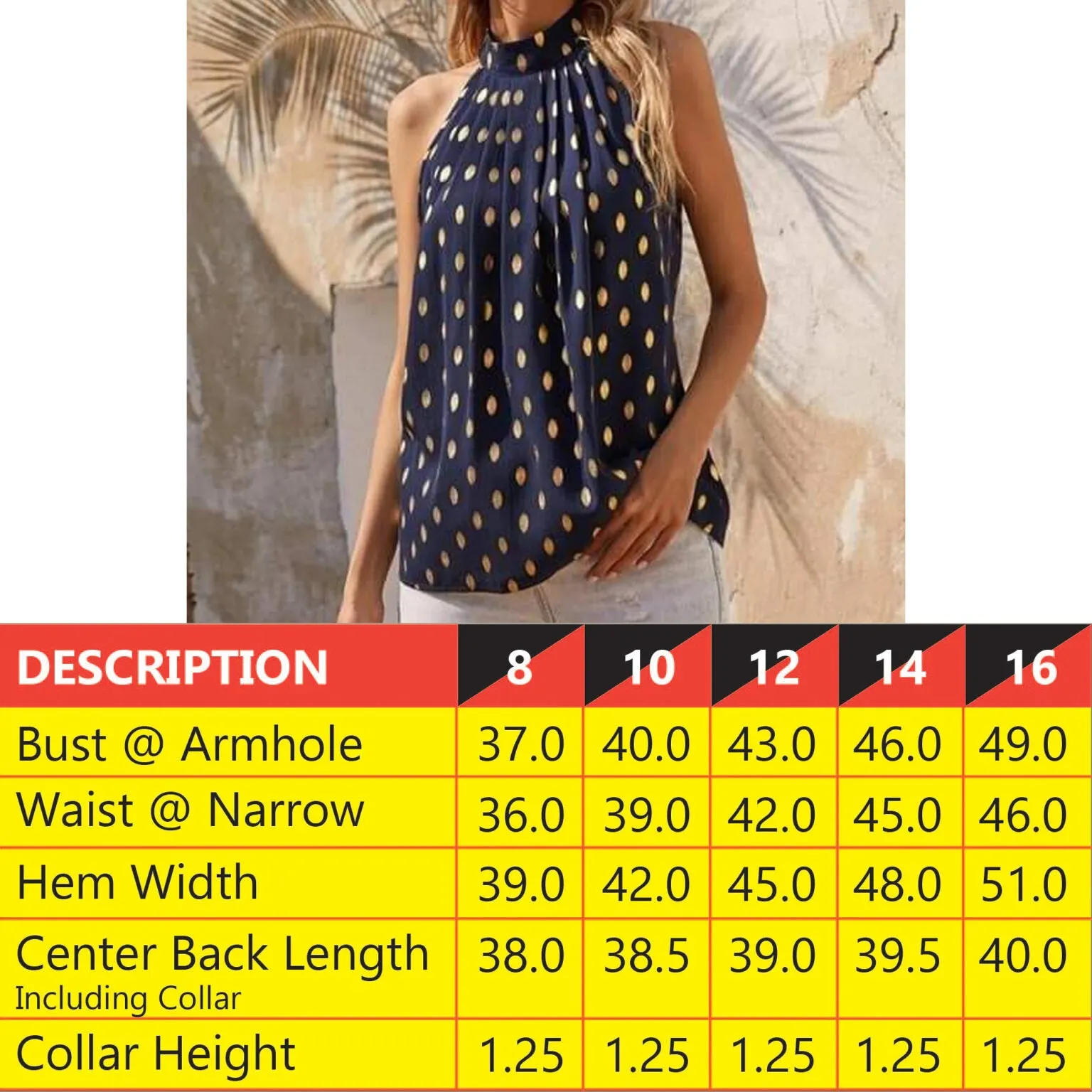 FSP114 Pleated Tank Top - Sewing Pattern