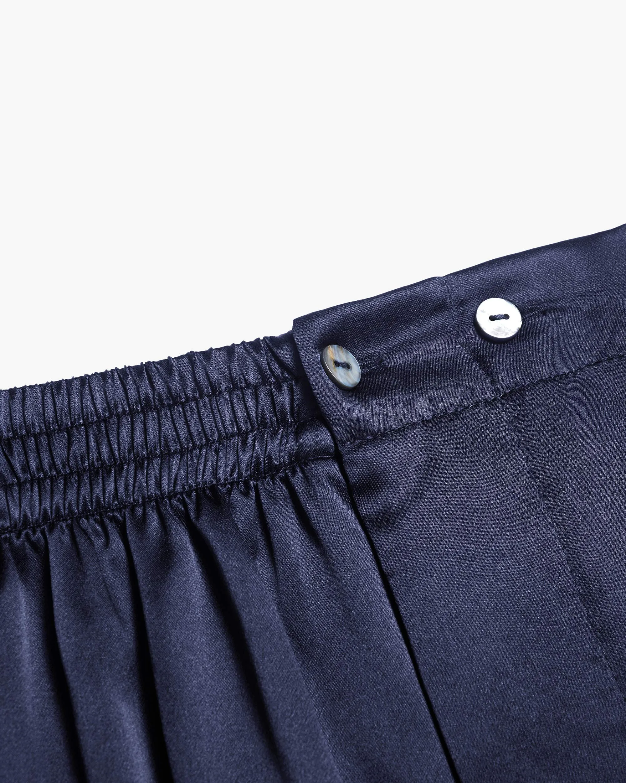 Luxury Fitted Draping Silk Boxer