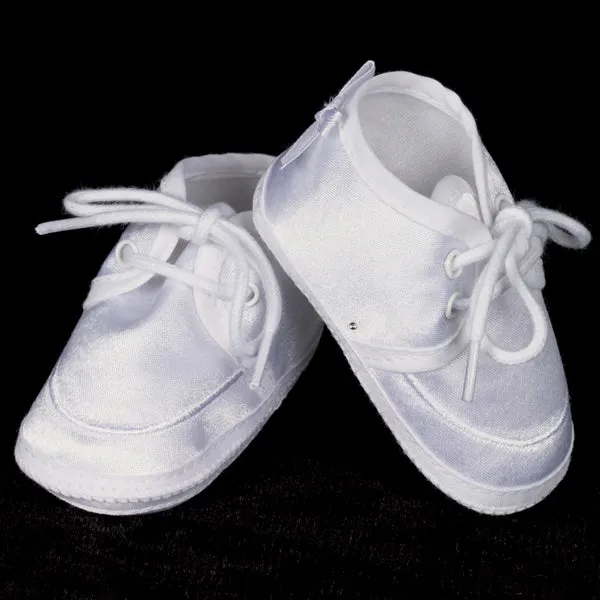 Satin Boy's Baptism Bootie (10)