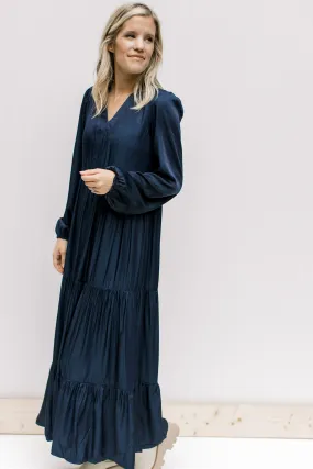 X Deep Night Navy Dress